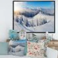 Toile « Winter Mountains Panorama