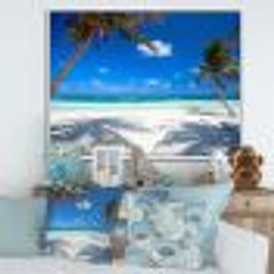 Coconut Palms at Beach Wall Art