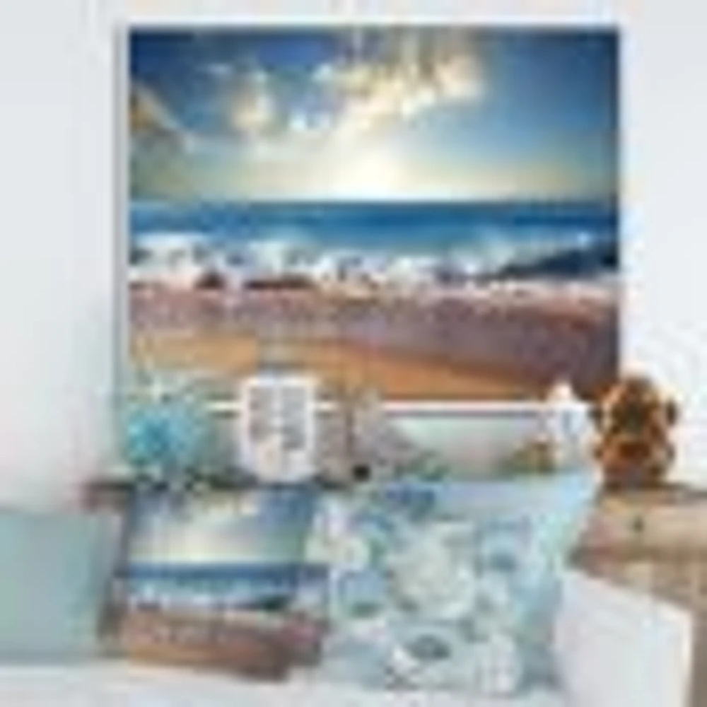 Sea Sunset  Canvas Art Print