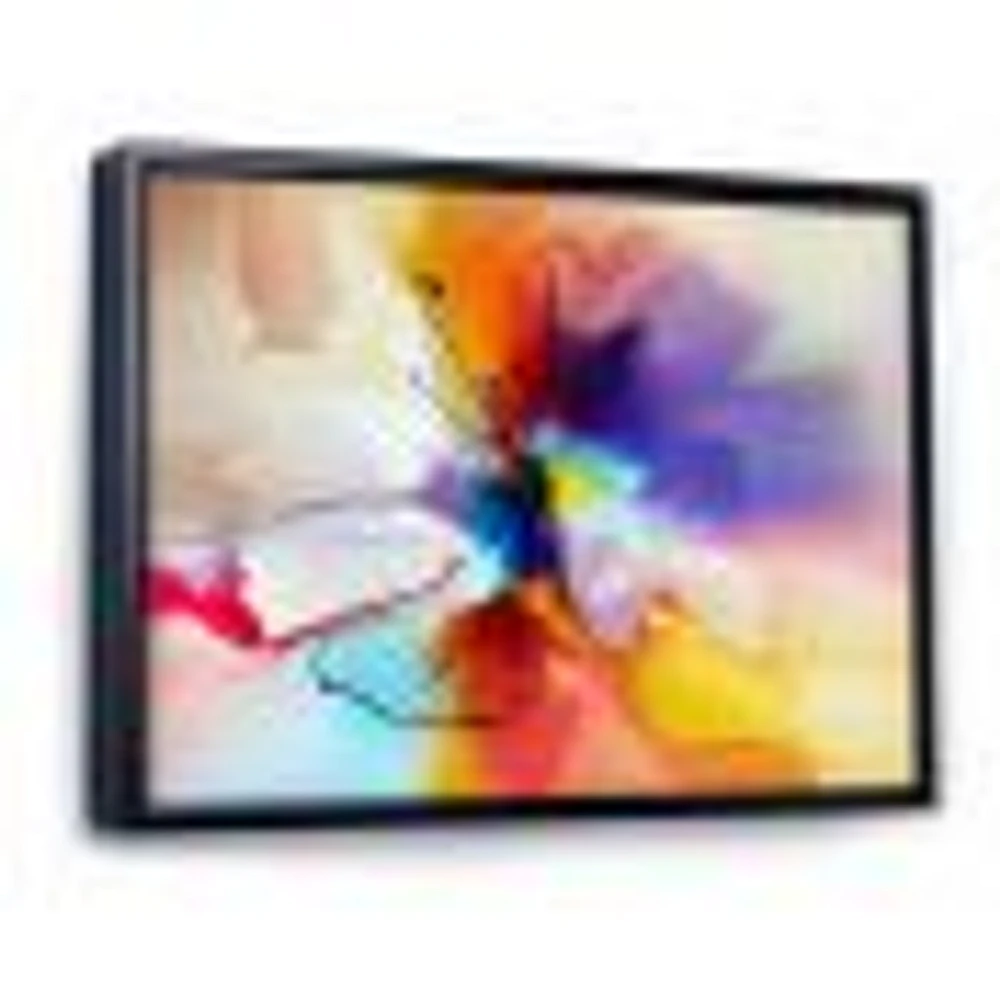 Creative Flower Multiple Colors  Canvas Print