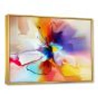 Creative Flower Multiple Colors  Canvas Print