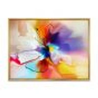 Creative Flower Multiple Colors  Canvas Print