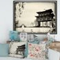 Toile « Chinese Ink Painting