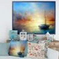 Seascape Pier  Wall Art