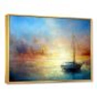 Seascape Pier  Wall Art