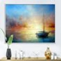 Seascape Pier  Wall Art