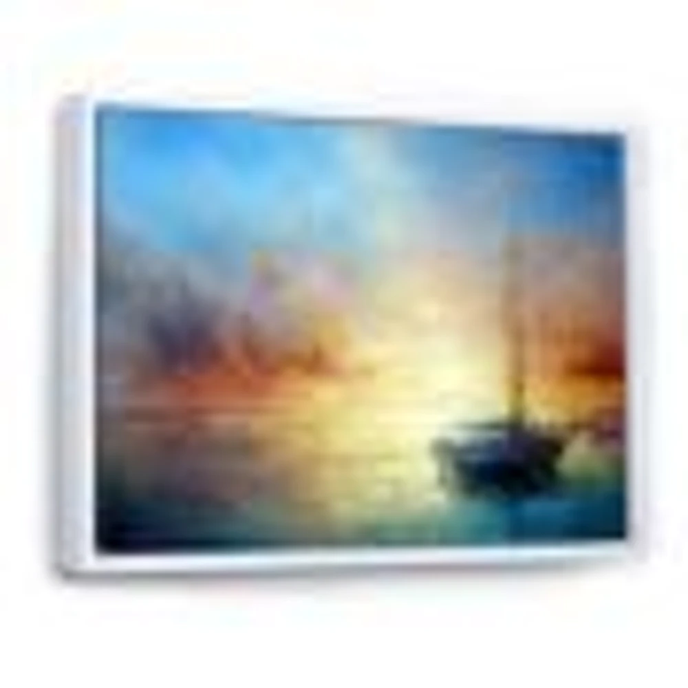 Seascape Pier  Wall Art