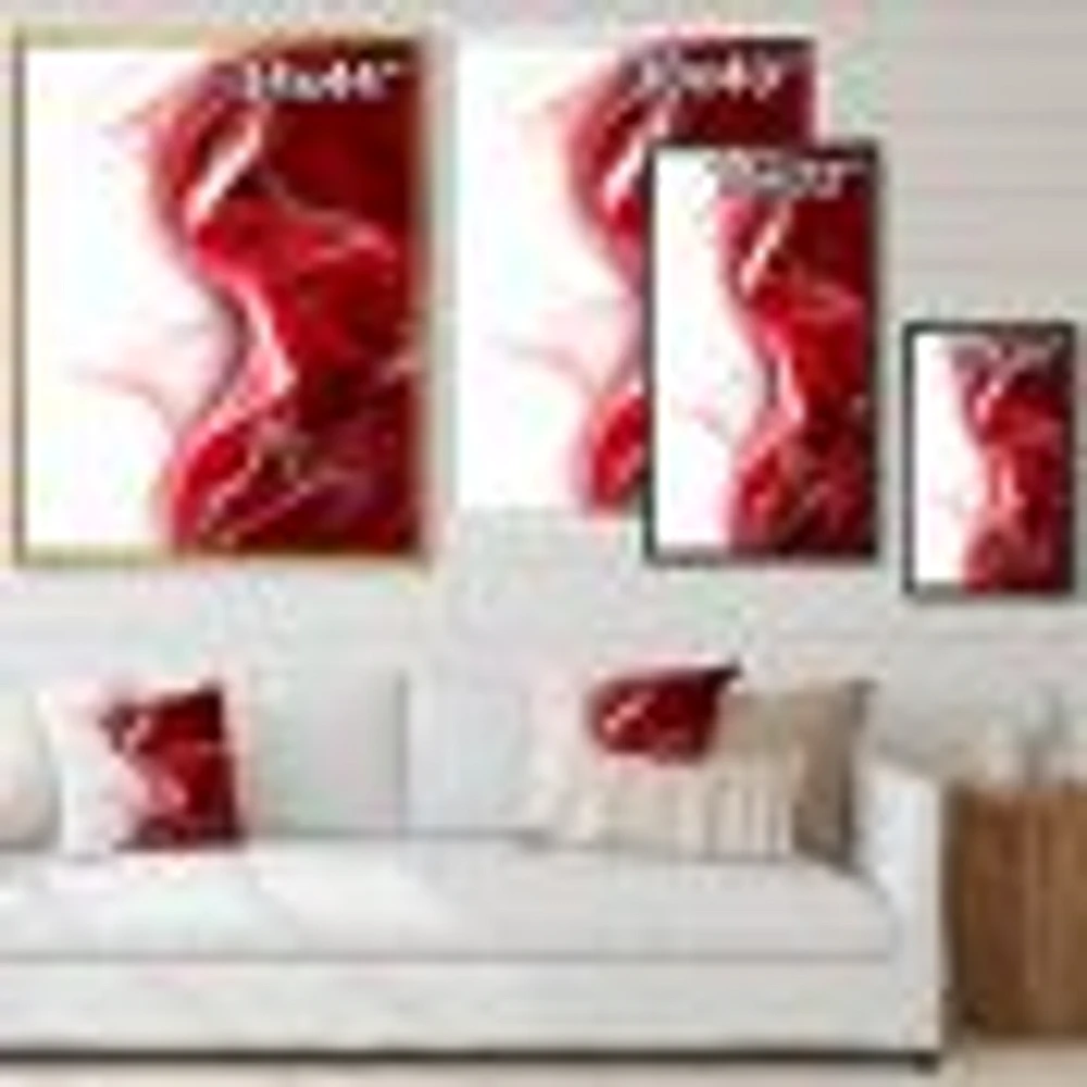 3D Fractal Abstract Design Canvas Art print