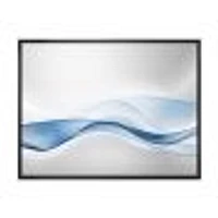 Toile imprimée « 3D Wave of Water Splash »