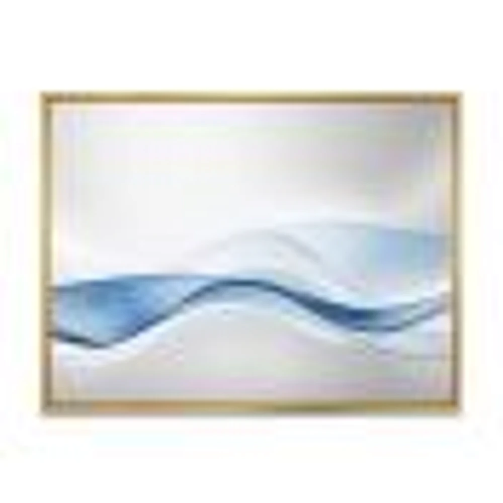 Toile imprimée « 3D Wave of Water Splash »