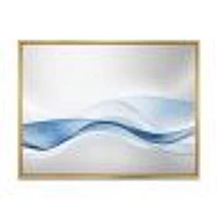 Toile imprimée « 3D Wave of Water Splash »