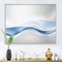 Toile imprimée « 3D Wave of Water Splash »