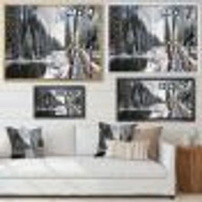 Winter Morning Panorama  Wall Art