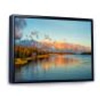 Autumn Sunset Panorama  Wall Art