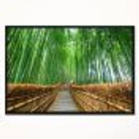 Path to Bamboo Forest  Wall Art