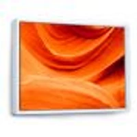 Antelope Canyon Orange Wall  Canvas Print