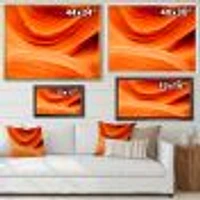 Antelope Canyon Orange Wall  Canvas Print