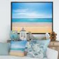 Calm Blue Sea and Sky  Wall Art