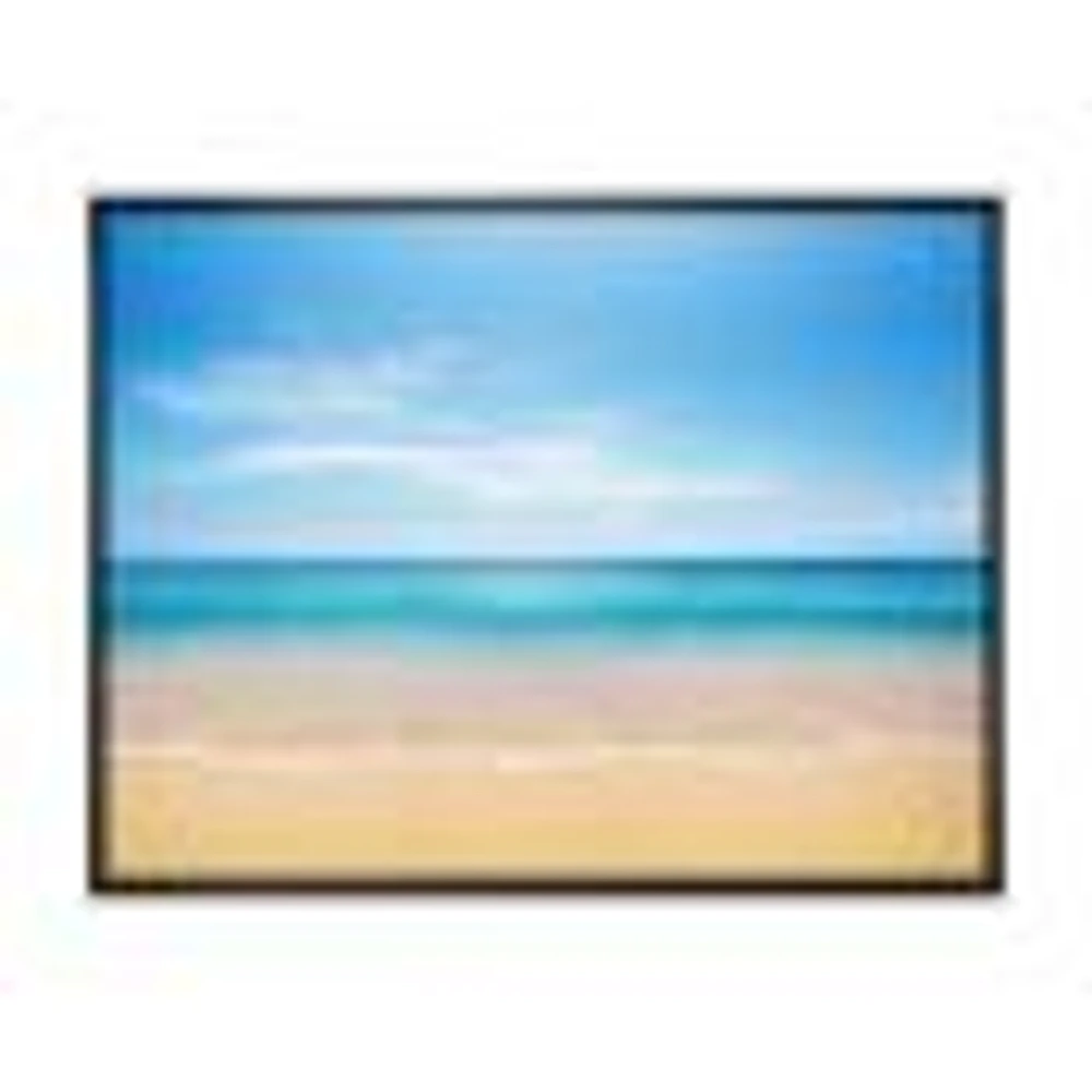 Calm Blue Sea and Sky  Wall Art