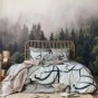 Foggy Forest Wallpaper Mural