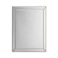 Gale miroir rectangulaire à bord perlé