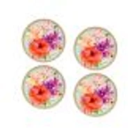 Maxwell & Williams Set of 4 Dahlia Coupe Plates - 19.5cm