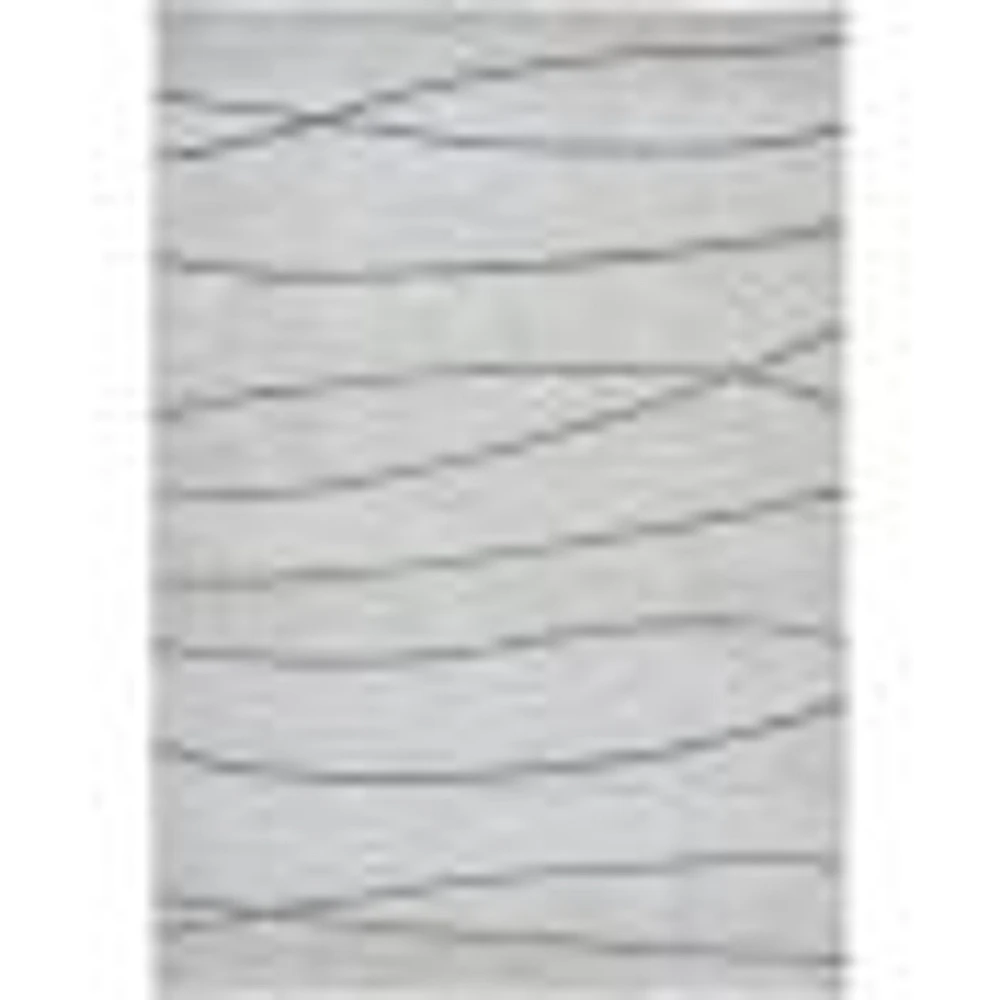 Hazel Off-White and Grey Rug