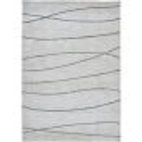 Hazel Off-White and Grey Rug