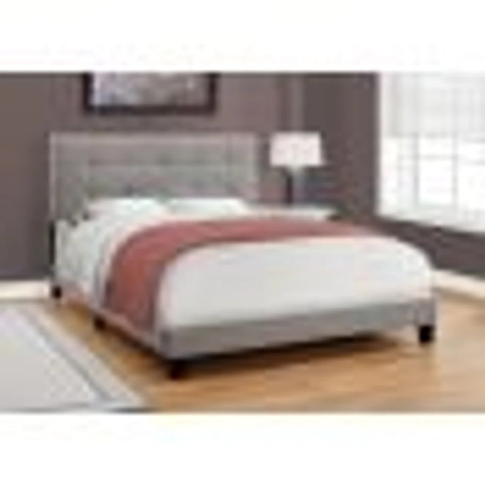 Linen Bed Frame - Queen