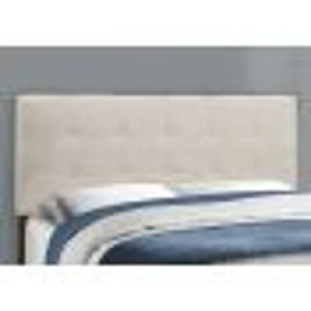 Linen Bed Frame - Queen