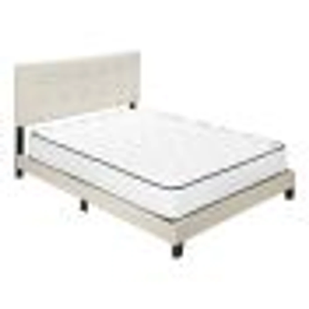 Linen Bed Frame - Queen