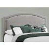 Arched Elegant Nailhead Trim Bed Frame - Queen