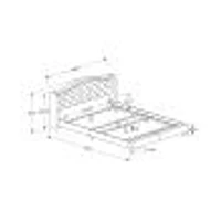 Luxurious Upholstered Bed Frame