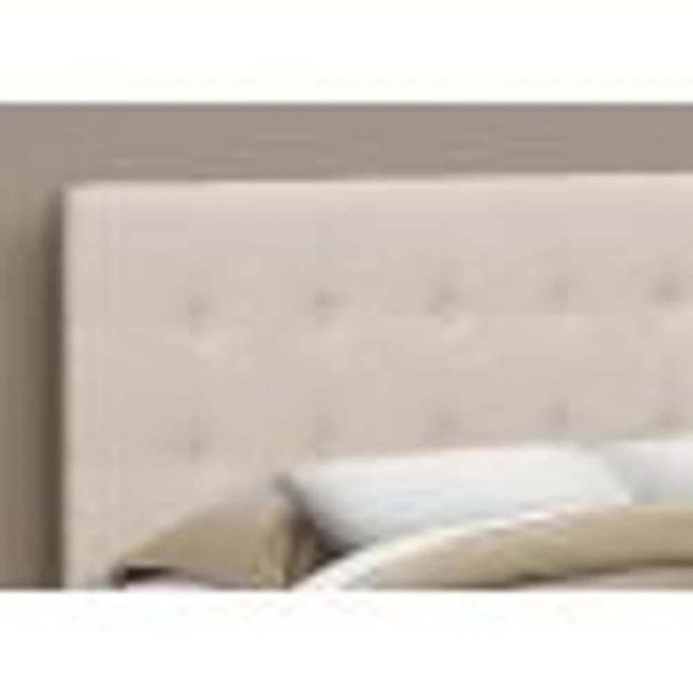 Button Tufted Headboard with Extra Padding