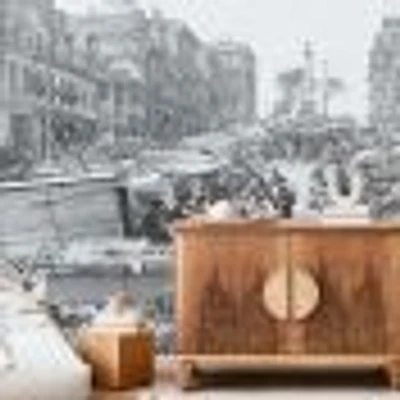 Jacques Cartier Square Wallpaper Mural