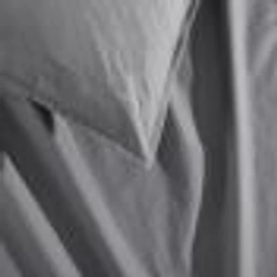 Washed Percale Cotton Duvet Cover Set by Calvin Klein