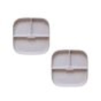 Minika Plate with Suction, Pack of 2