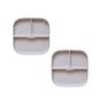 Minika Plate with Suction, Pack of 2