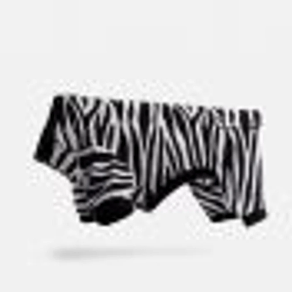 Dog's Pack of 2 Pyjamas by SilverPaw - Zebra Print and Red Waffle