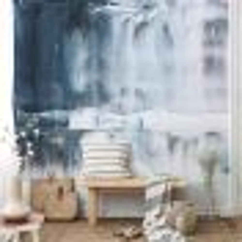 Mixed Acrylic Oil Paint Wallpaper Mural