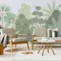 Mughal Gouache Jungle Wallpaper Mural