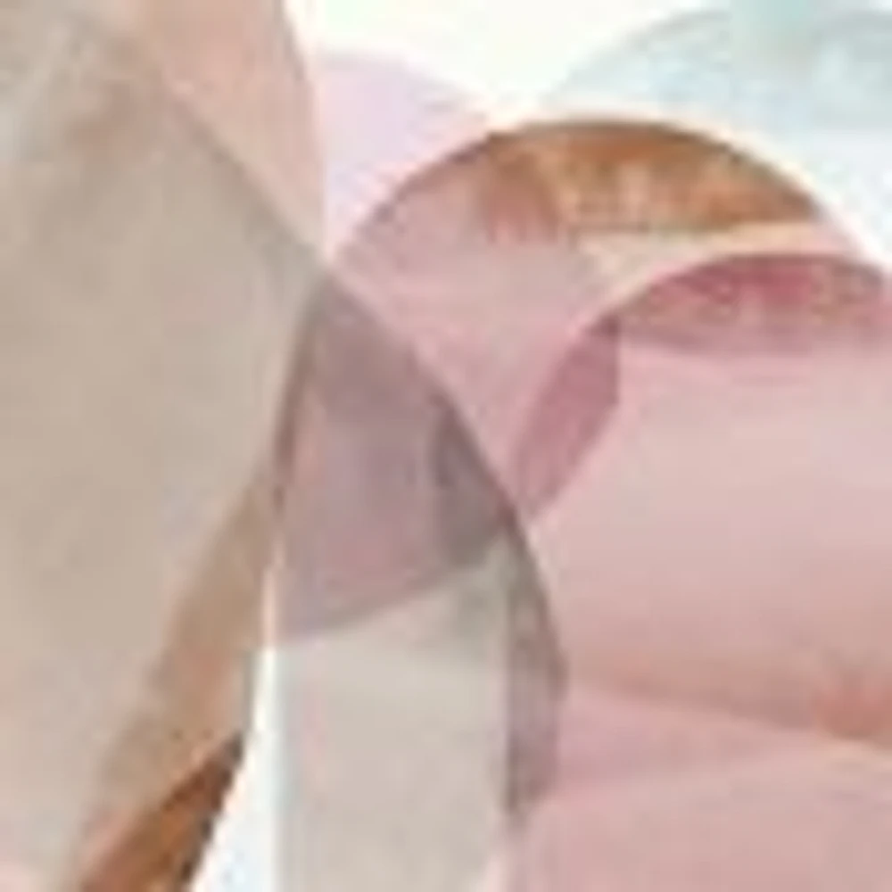 Natural Red Creme Abstract Wallpaper Mural