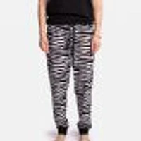 Pack of 2 Matching Pants by SilverPaw - Zebra Print and Red Waffle