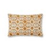 Coussin Waylon par Loloi - Ivoire et Multi