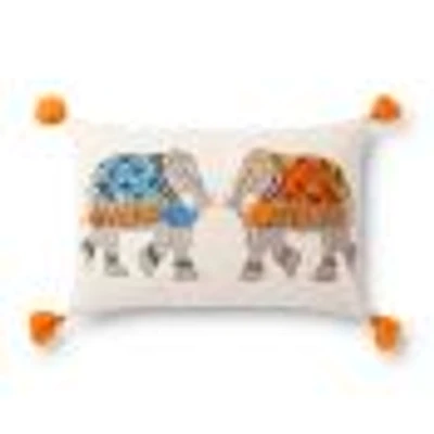 Coussin Nova par Loloi - Naturel et Multi