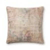 Coussin Reed par Loloi - Beige et Multi