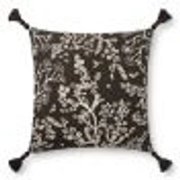 Coussin Holden par Loloi - Noir et Ivoire