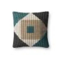 Loloi Murana Teal and Multi Cushion