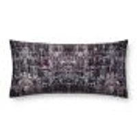 Loloi Ulises Black and Multi Cushion