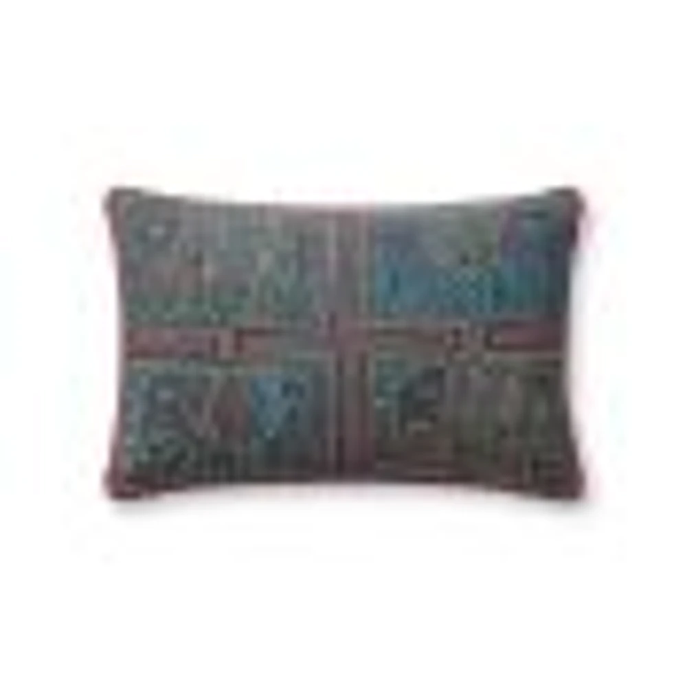 Coussin Reagan par Loloi - Lagoon et Multi